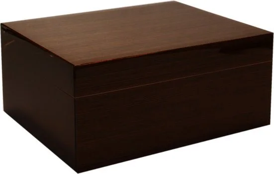 Humidor z lesklého dřeva Wenge 50