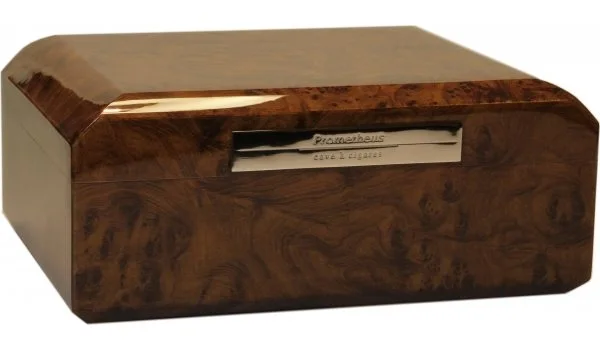 Humidor Prometheus ořechový 50 doutníků Octagon	