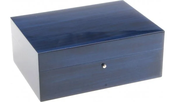 Humidor Gentili modrý na 20 doutníků